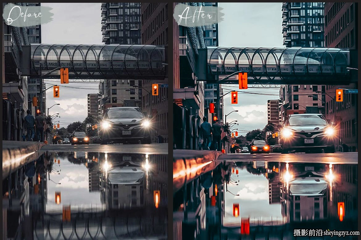 蓝绿橙城市街拍电影风光R预设ACR预设 Photo Lightroom Presets