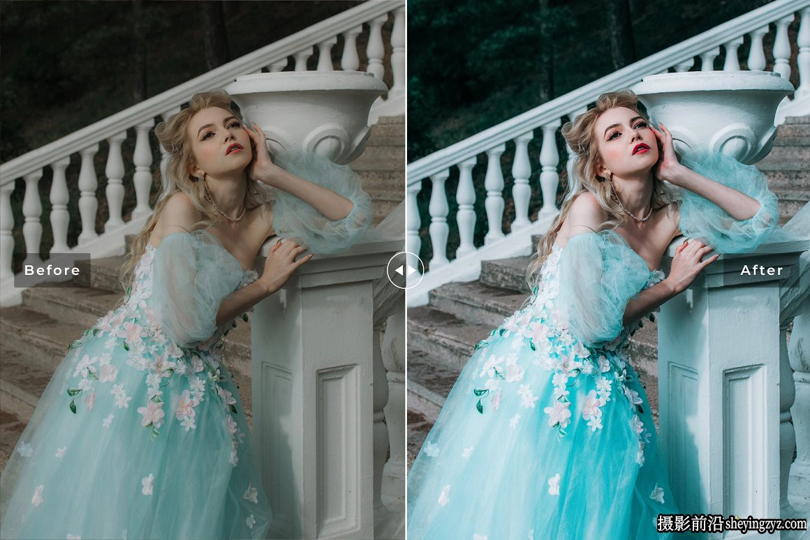 蓝调完美人像肤色LR预设手机LR预设Kyanite Pro Lightroom Presets