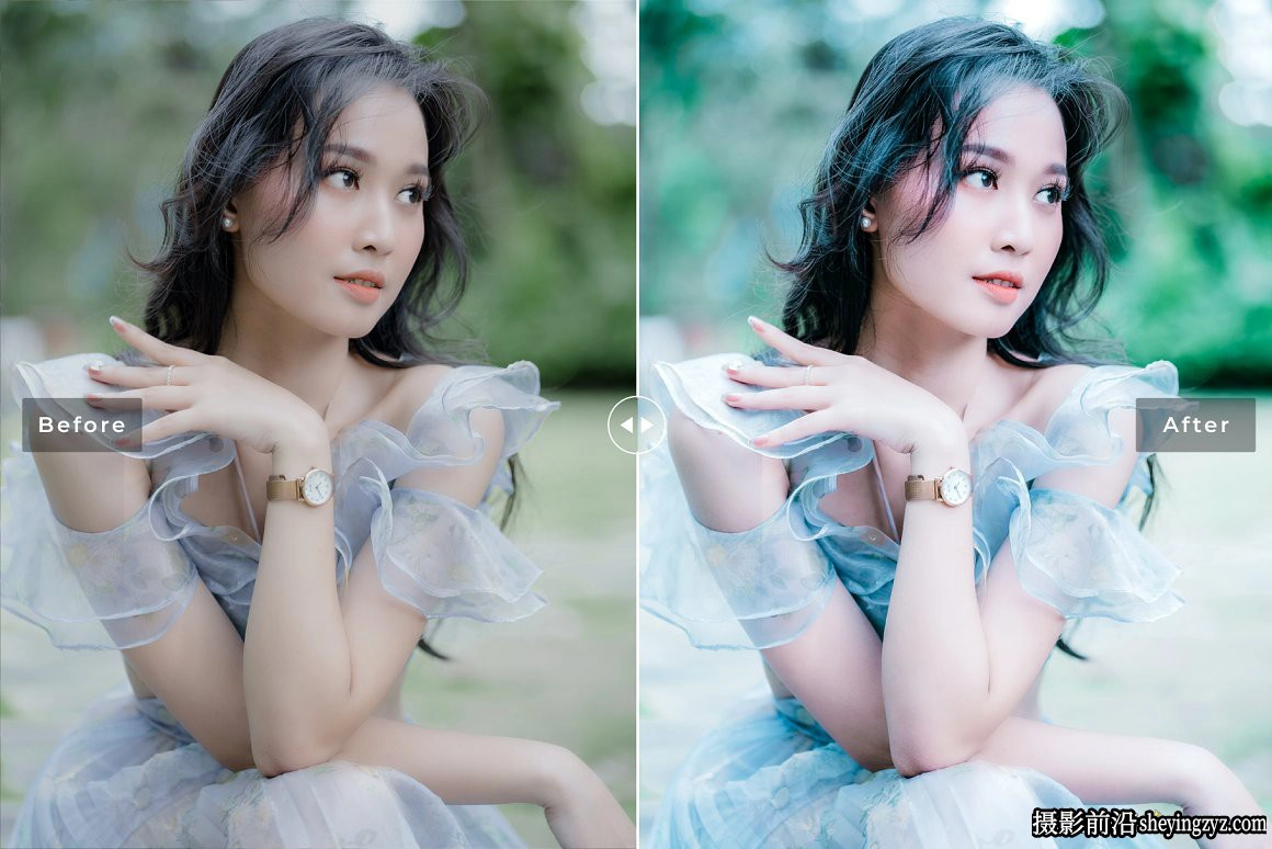 蓝调完美人像肤色LR预设手机LR预设Kyanite Pro Lightroom Presets