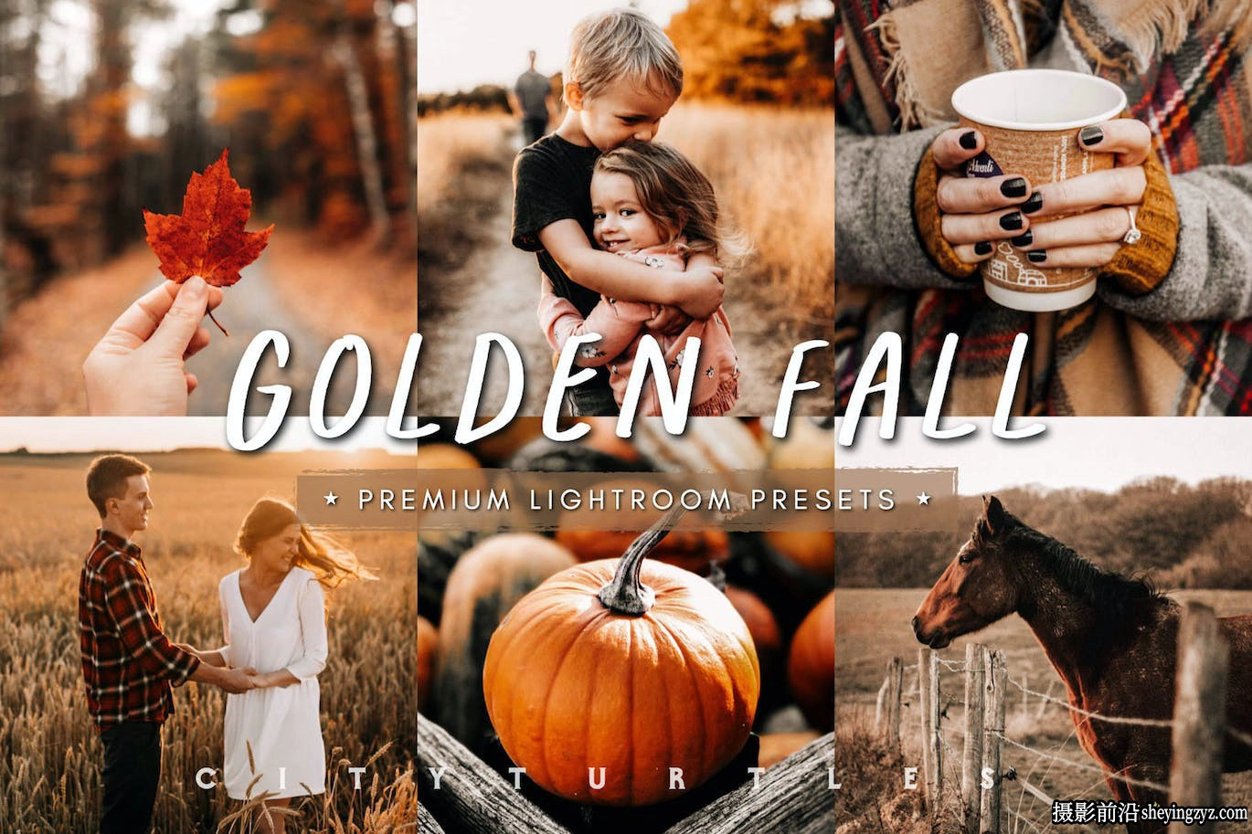 温暖秋季电影色彩Lightroom预设手机LR预设 FALL Lightroom Presets