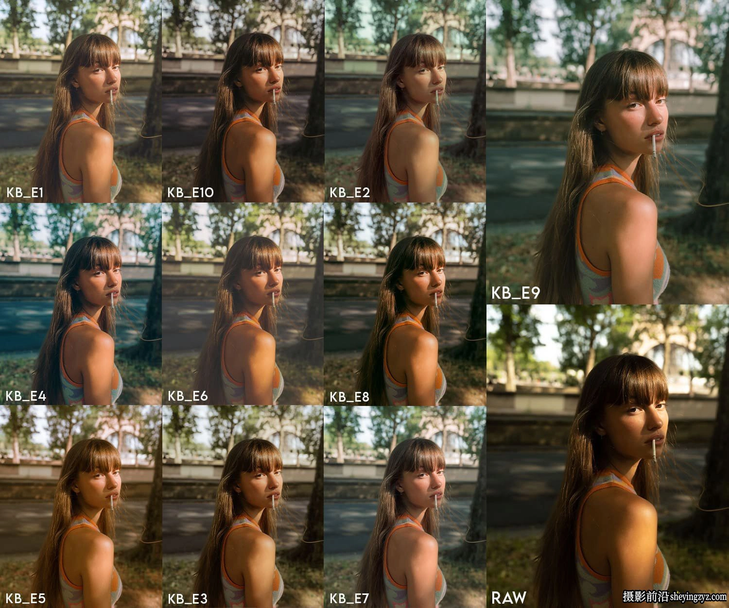 《极乐世界》电影胶片人像LR预设 Kai Boettcher Elysium Preset