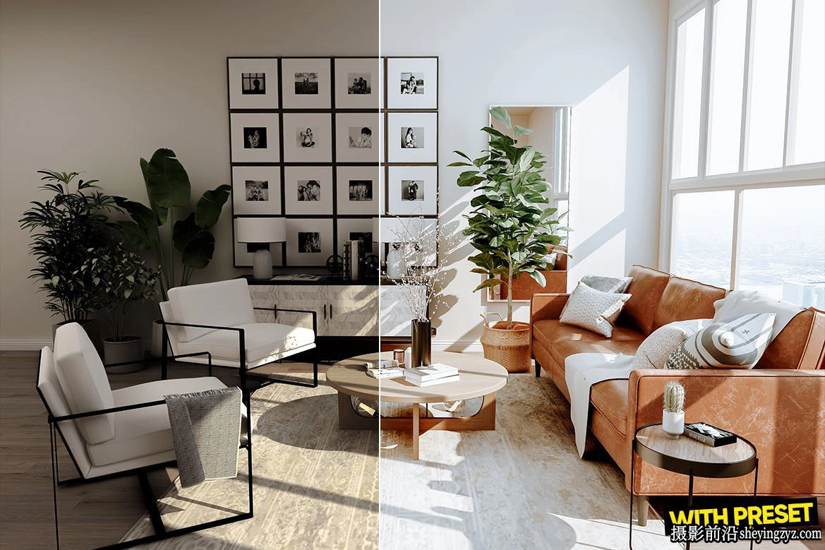 室内摄影后期调色LR预设手机LR预设 ARTA Presets-Interior Presets