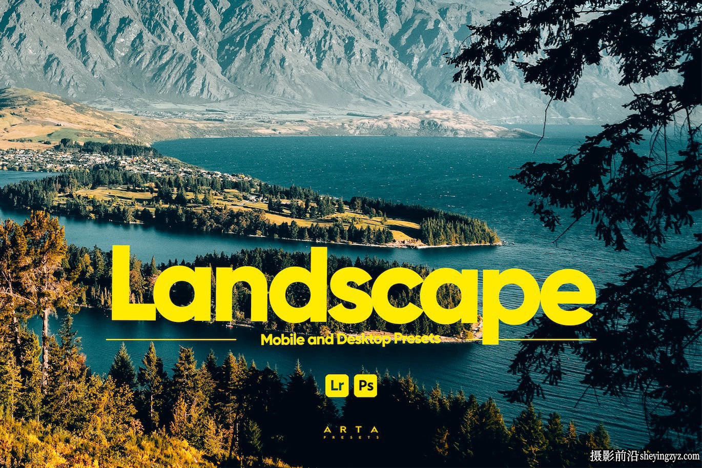 旅拍电影风光LR预设手机lr预设 ARTA Presets-Landscape Presets