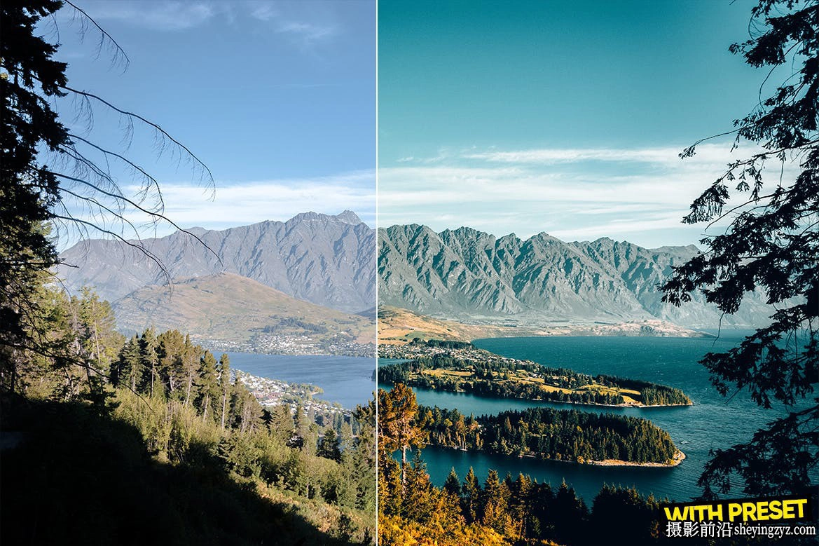旅拍电影风光LR预设手机lr预设 ARTA Presets-Landscape Presets