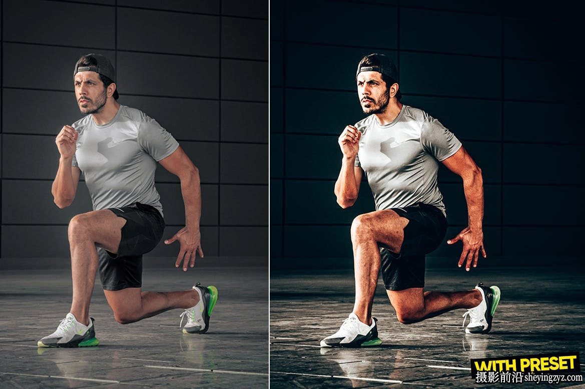 免费LR预设健身运动人像调色LR预设 ARTA Presets-Athletics Presets
