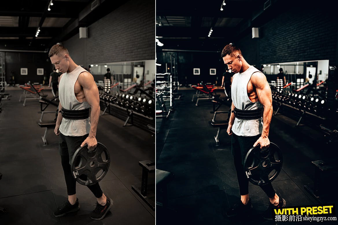 免费LR预设健身运动人像调色LR预设 ARTA Presets-Athletics Presets