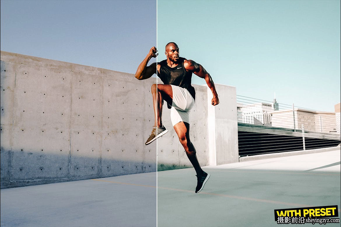 免费LR预设健身运动人像调色LR预设 ARTA Presets-Athletics Presets