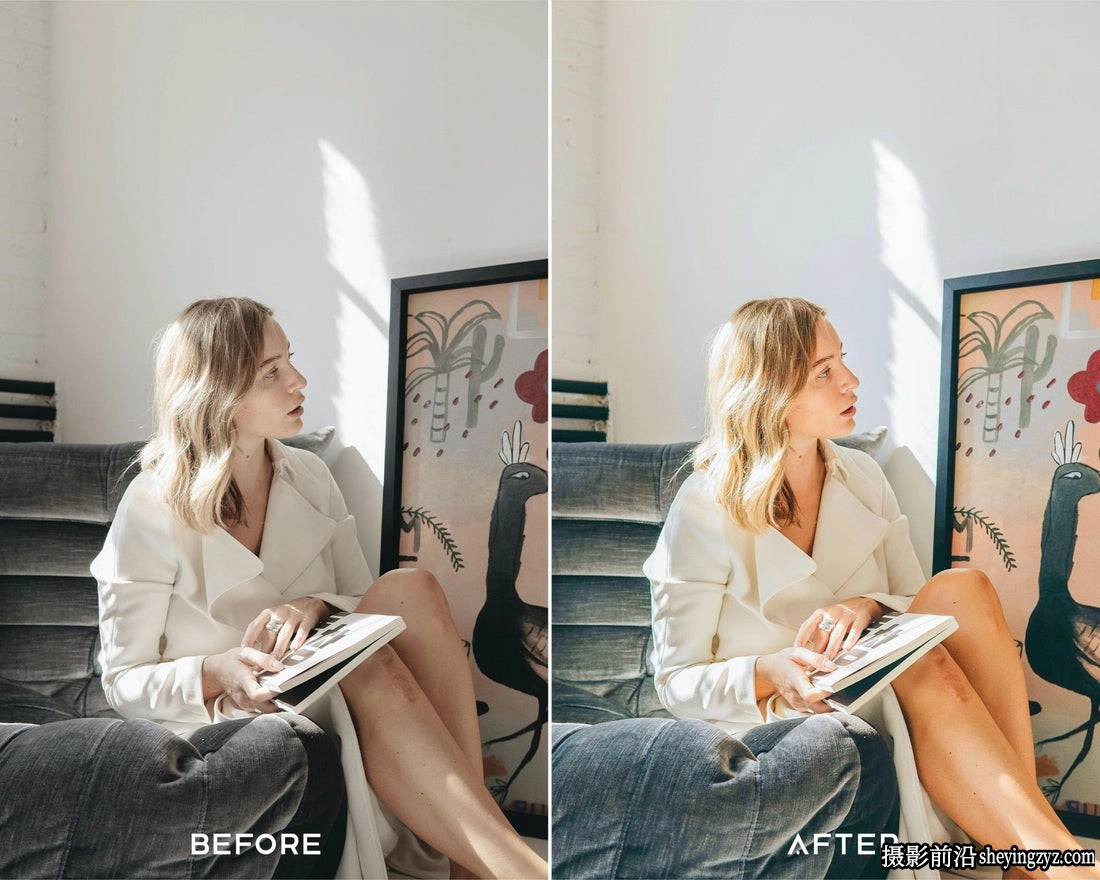 明亮通透人像Lightroom预设手机预设Presets.io-Light &amp; Airy Preset