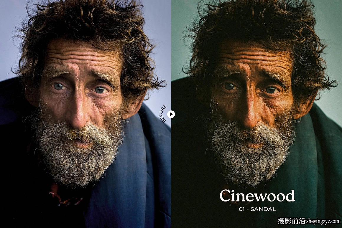 电影仿真胶片ACR预设LR预设Cinewood - Lightroom Cinematic Presets