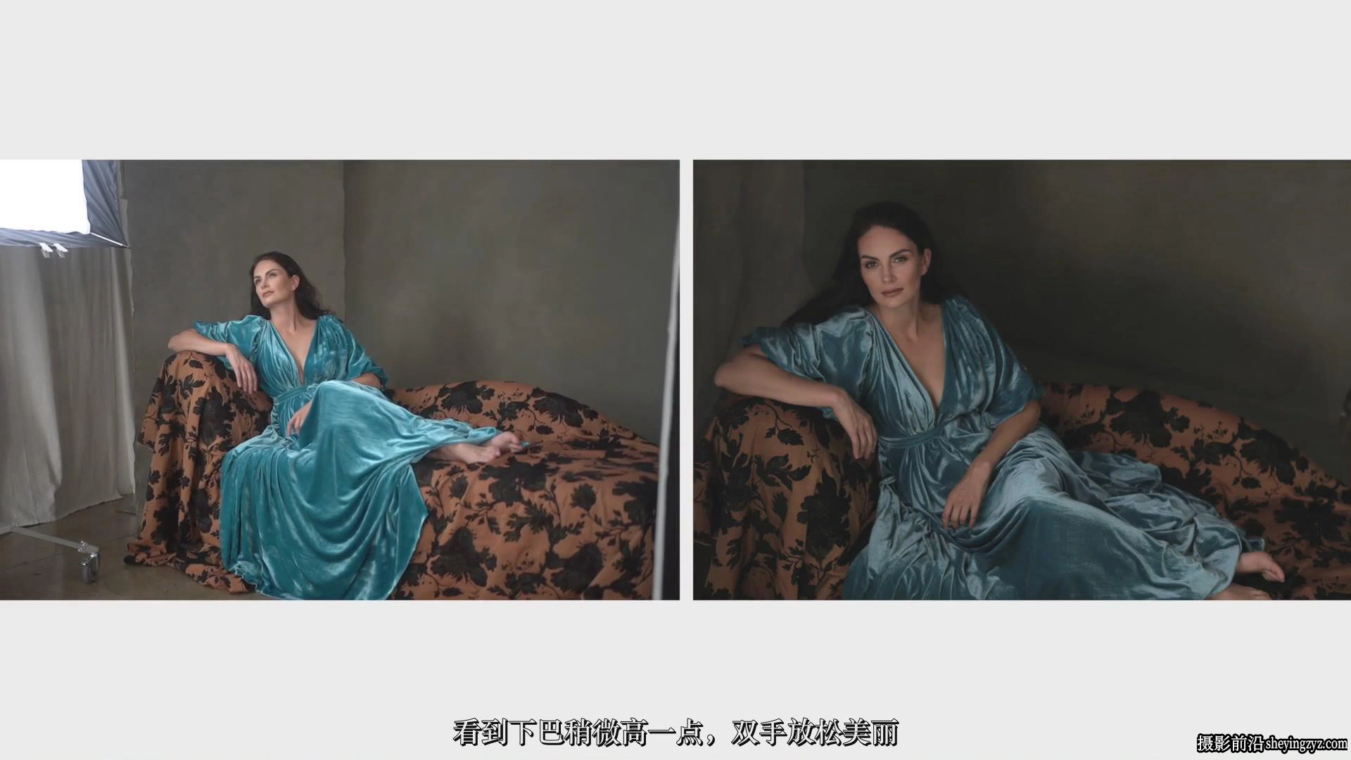 时尚人像写真时装礼服摆姿造型摄影布光完整教程VOL.1-中文字幕