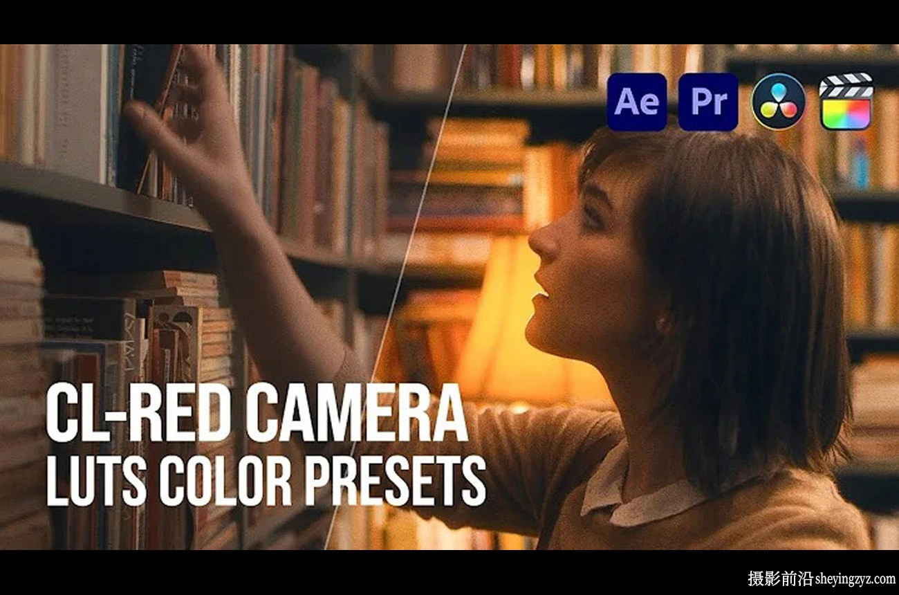复古RED摄像机电影调色LUT预设 Pixflow - CL - RED Camera LUTs