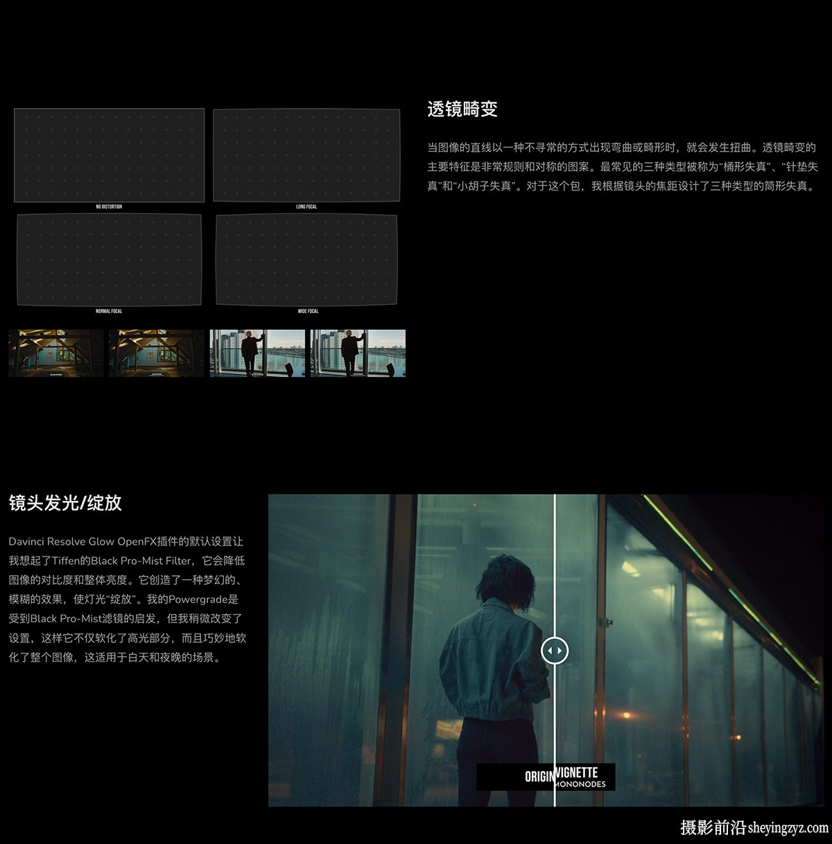 MonoNodes – FILM EMULATION电影仿真叠加纹理PowerGrade,LUT预设