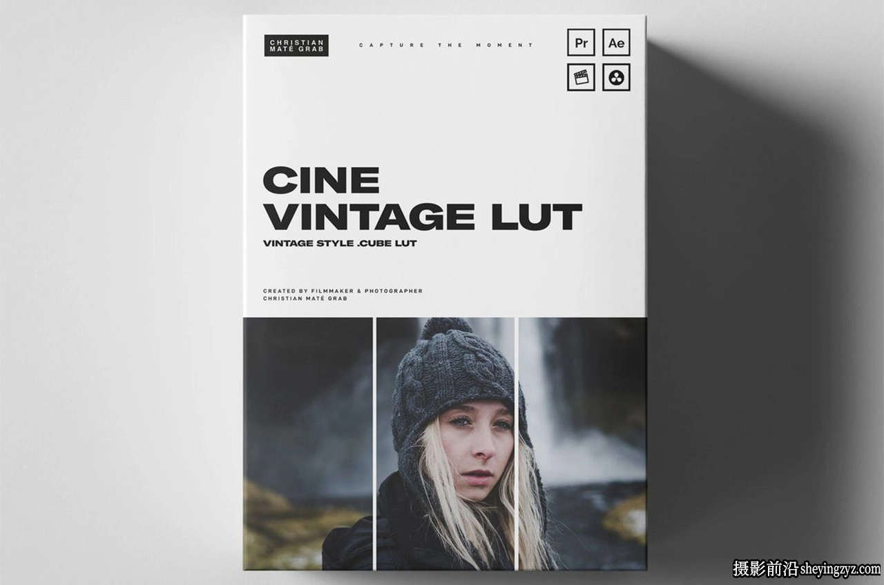 复古电影级调色LUT预设 Christian Mate Grab-Cine Vintage LUT