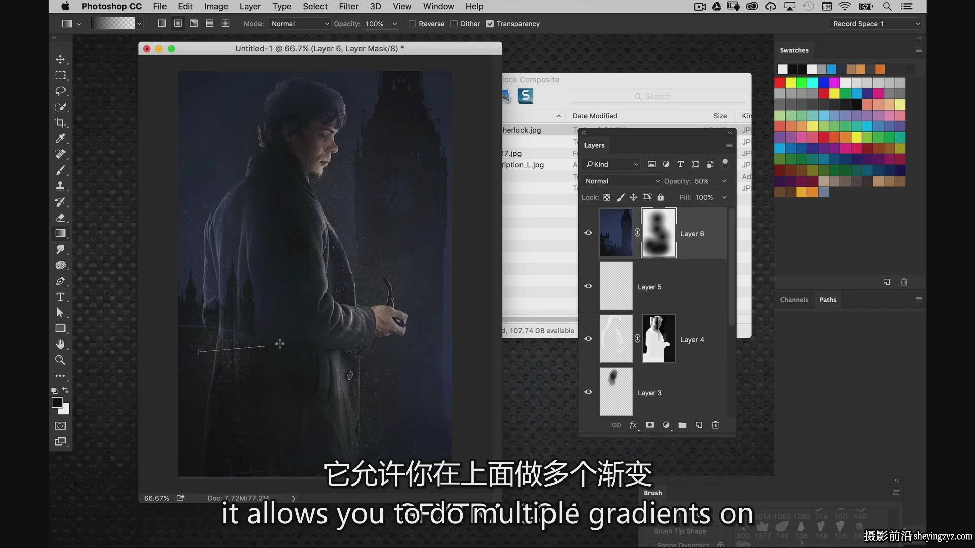 KelbyOne - Corey Barker好莱坞电影风格PS后期合成技巧-中英字幕