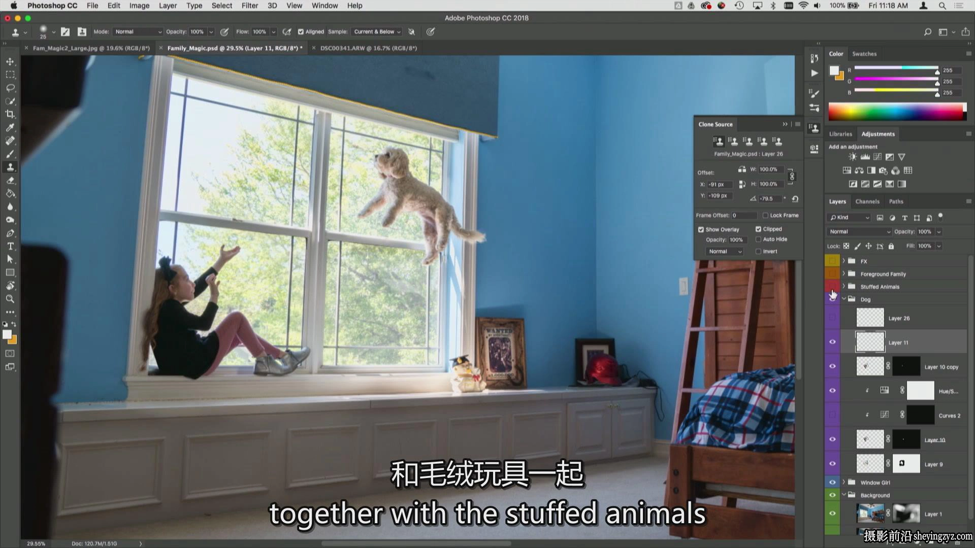 KelbyOne -Bret Malley多幅图像创作合成梦幻艺术作品教程-中英字幕