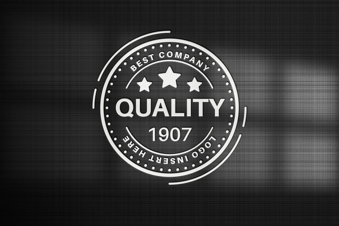 logo设计展示样机,logo样机,标志样机