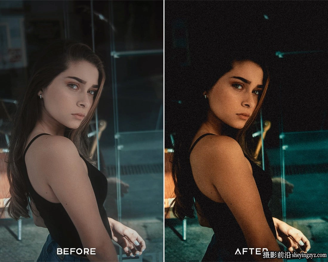 永恒复古电影人像LR预设手机LR预设 Presets.io - Memoir Preset