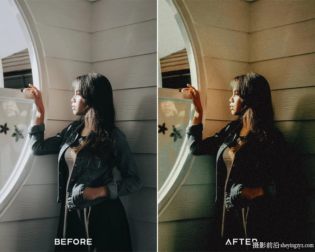 永恒复古电影人像LR预设手机LR预设 Presets.io - Memoir Preset