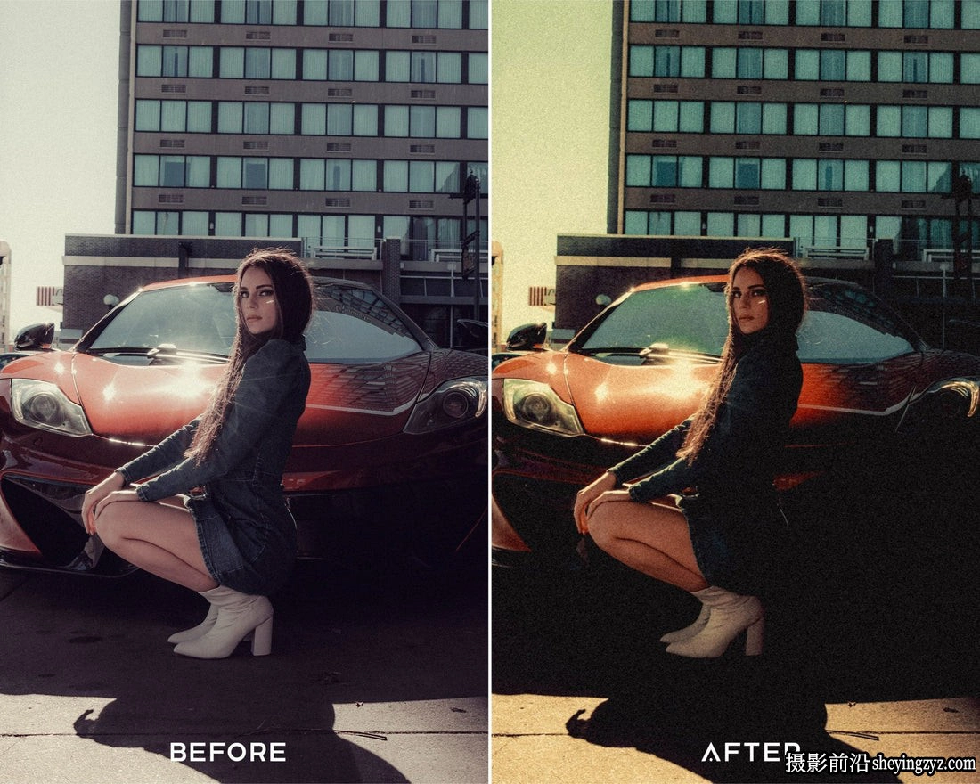 永恒复古电影人像LR预设手机LR预设 Presets.io - Memoir Preset