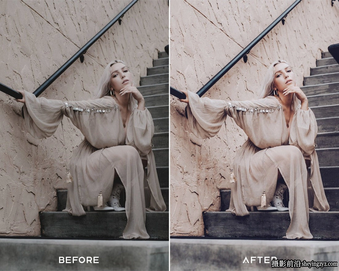 波西米亚电影风格LR预设手机LR预设 Presets.io -Boho Vibe Preset