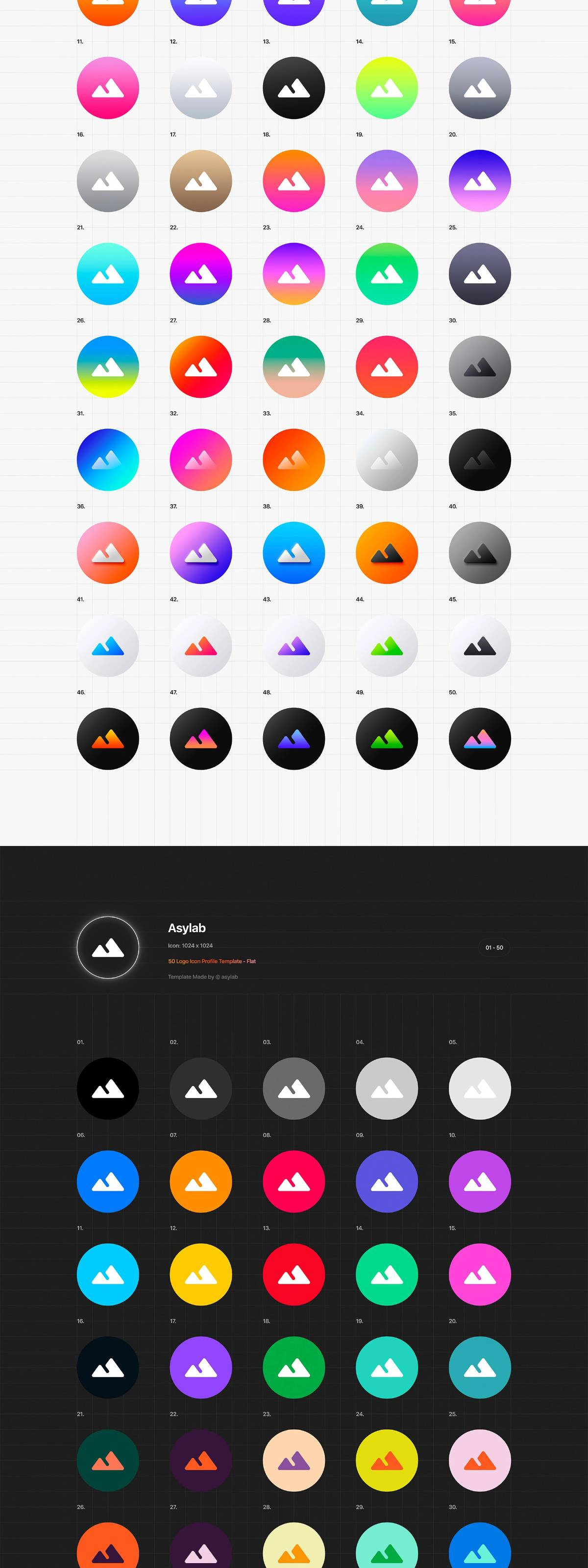 225种Icon图标简介LOGO标志样机模型大合集