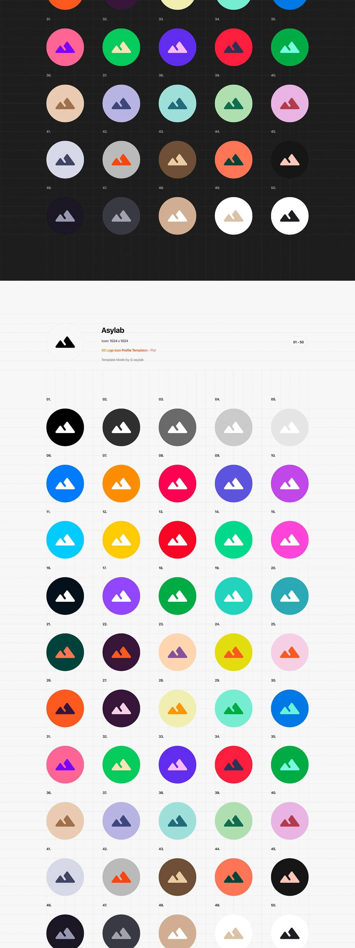 225种Icon图标简介LOGO标志样机模型大合集
