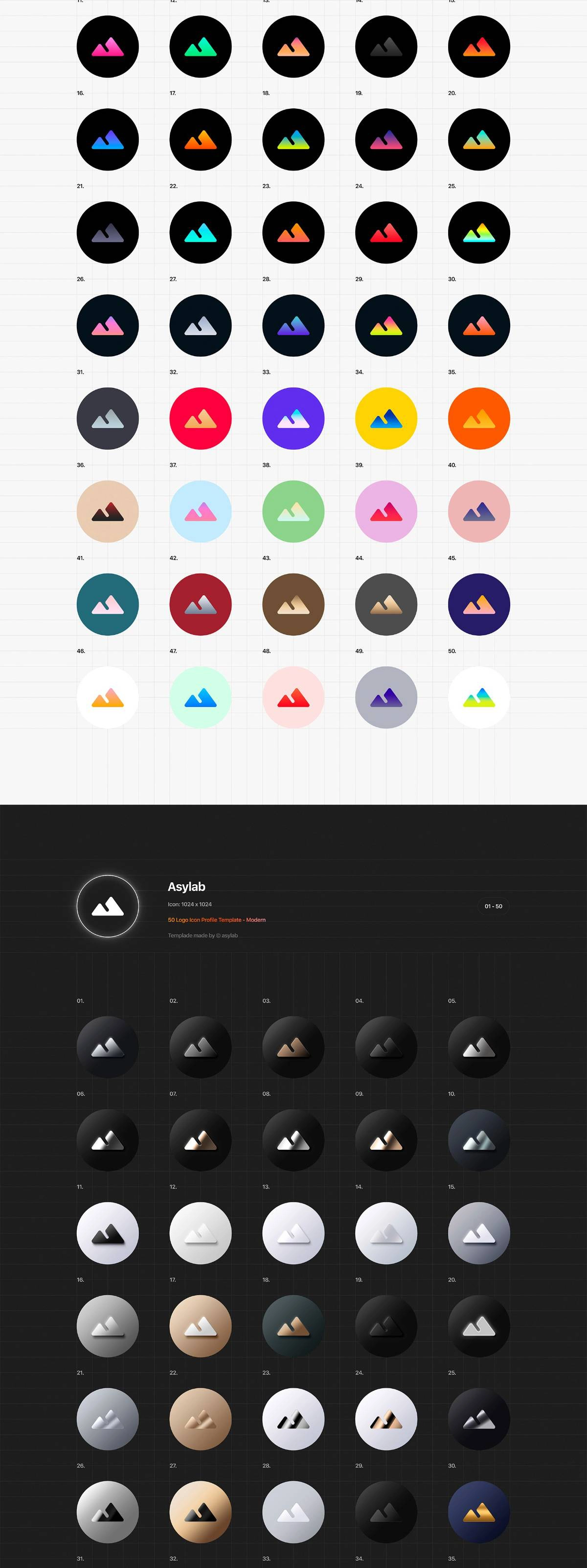 225种Icon图标简介LOGO标志样机模型大合集
