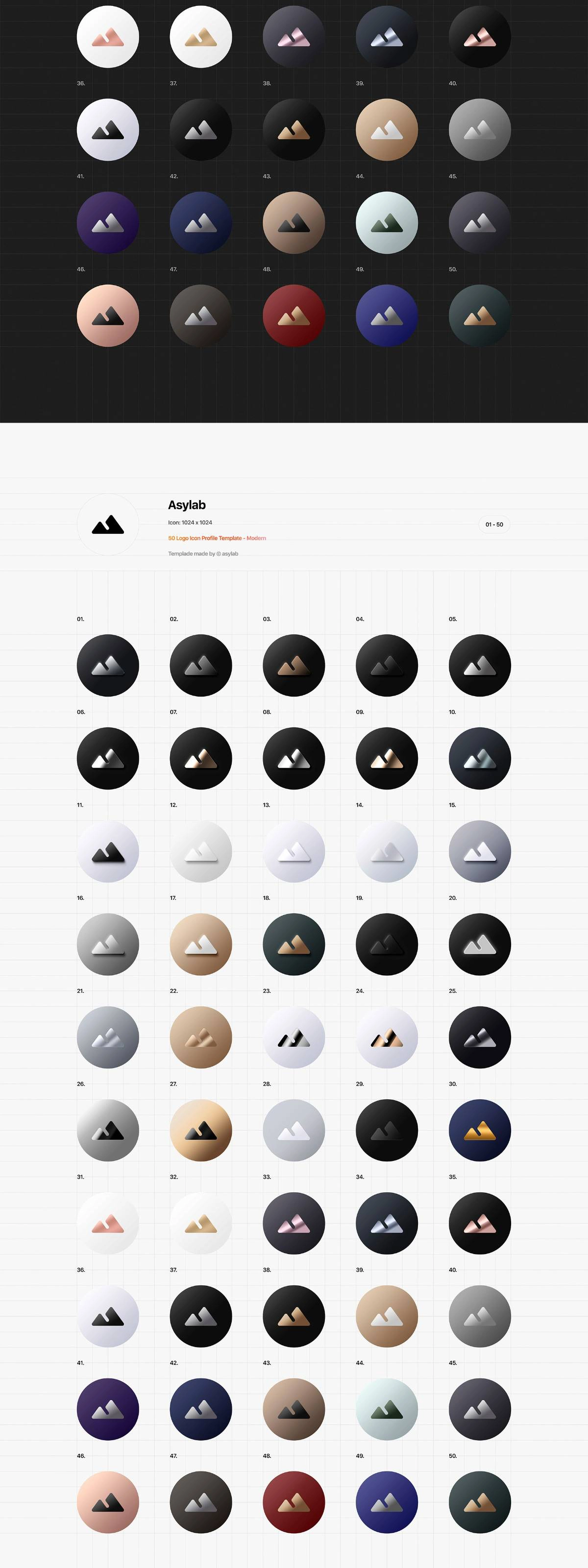 225种Icon图标简介LOGO标志样机模型大合集