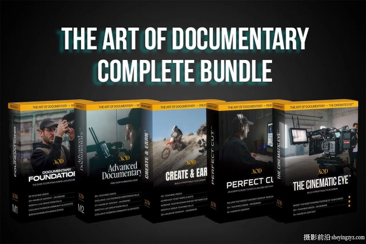 Mark Bone -Art of Documentary AOD-电影拍摄制作5套合集–中英字幕