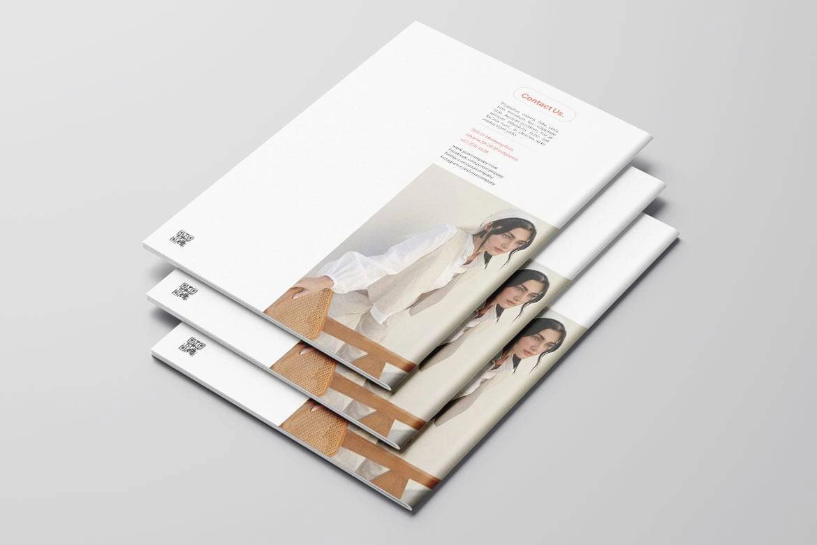 家具产品目录设计排版InDesign模板第8卷