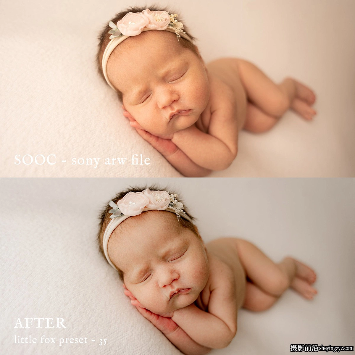 新生儿摄影调色LR预设 Jessica G - Little Fox Lightroom Presets