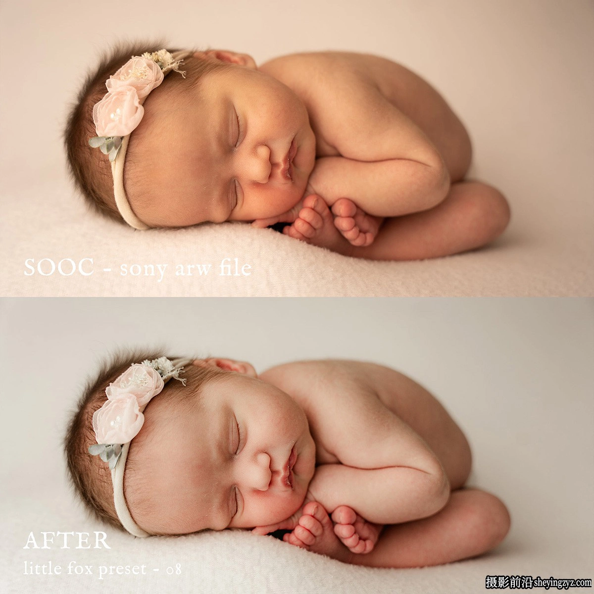新生儿摄影调色LR预设 Jessica G - Little Fox Lightroom Presets