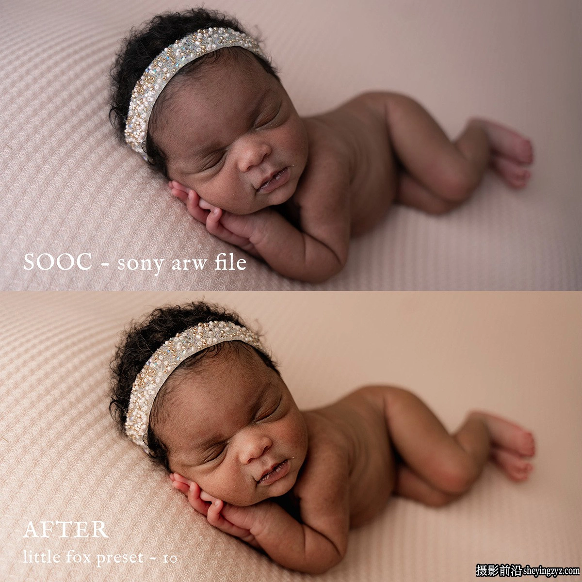新生儿摄影调色LR预设 Jessica G - Little Fox Lightroom Presets