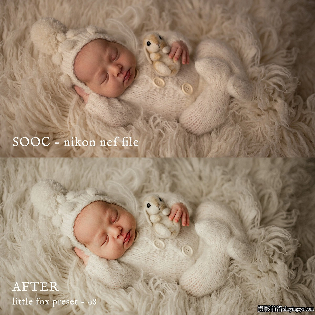 新生儿摄影调色LR预设 Jessica G - Little Fox Lightroom Presets