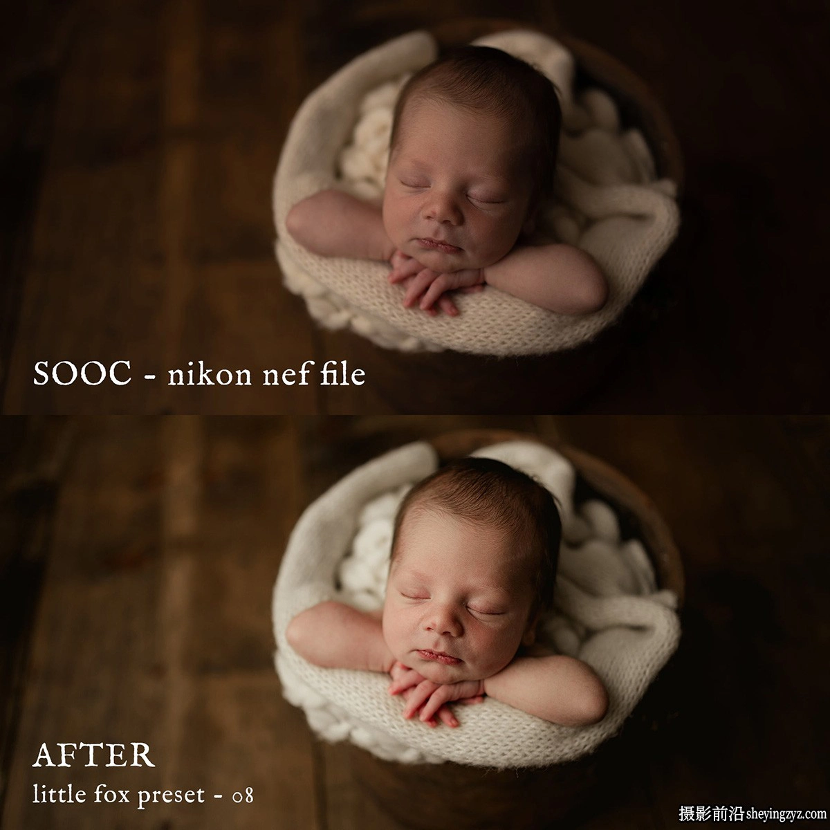 新生儿摄影调色LR预设 Jessica G - Little Fox Lightroom Presets