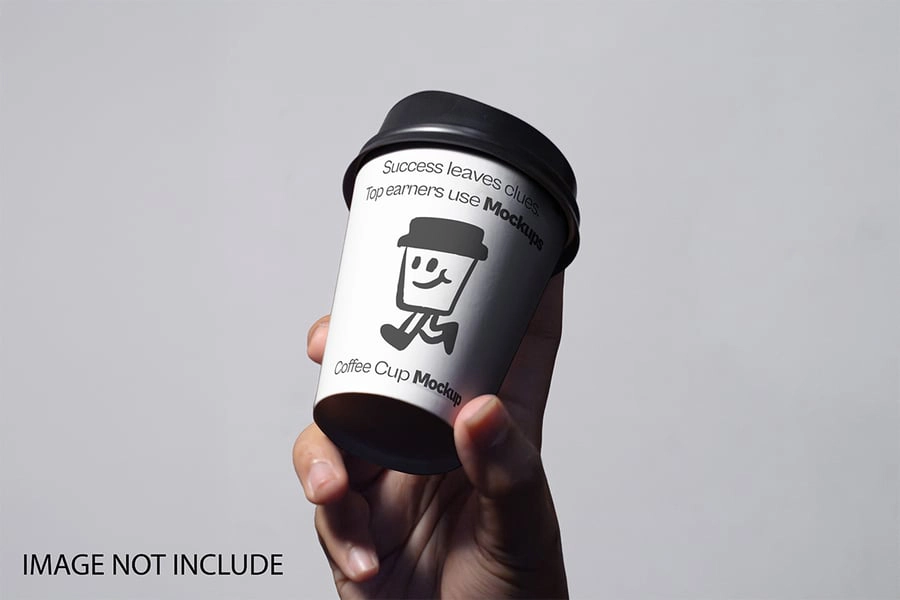 咖啡杯纸杯样机模型模型