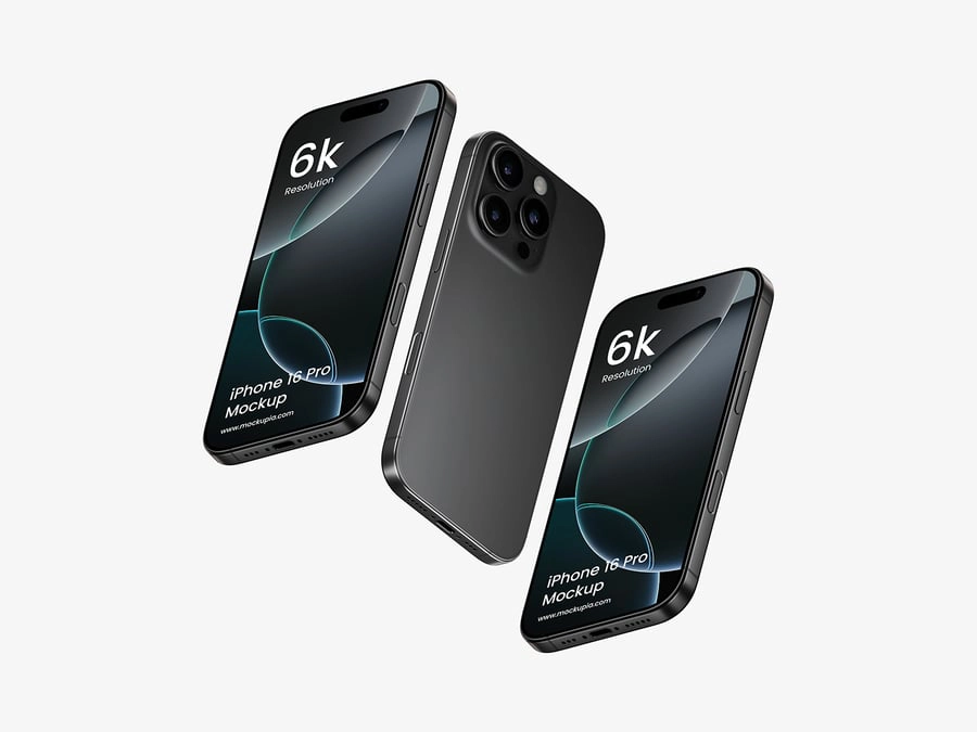 iPhone16Pro手机样机模型