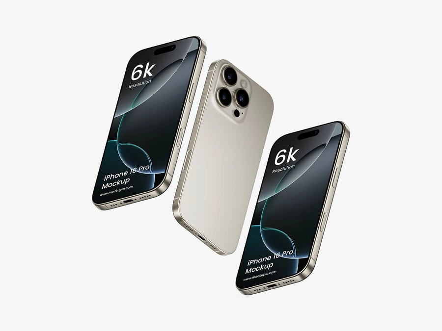 iPhone16Pro手机样机模型