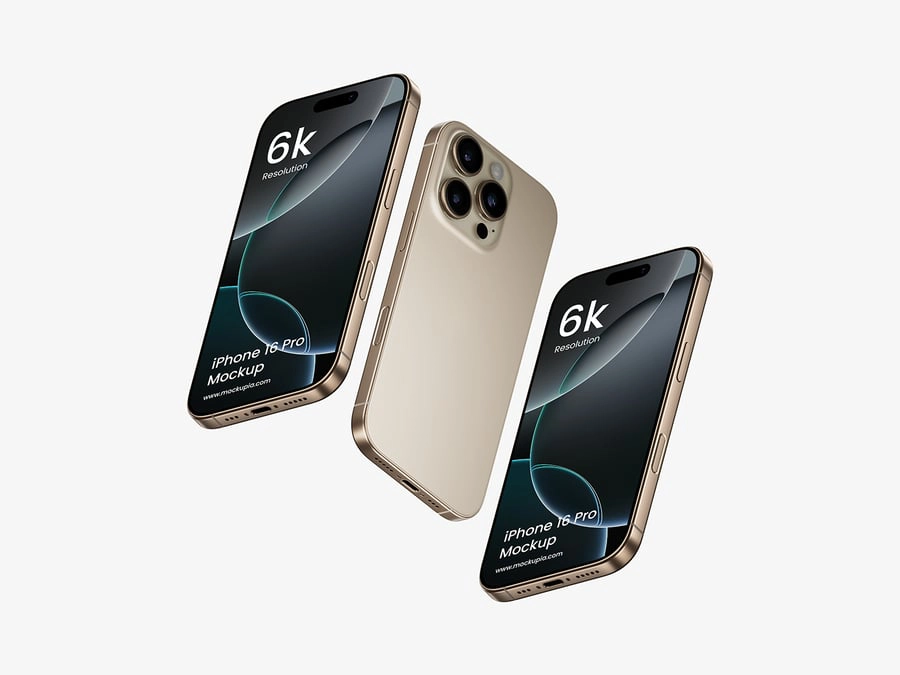 iPhone16Pro手机样机模型
