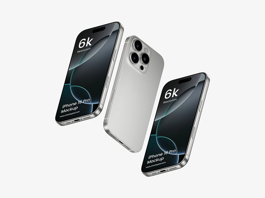 iPhone16Pro手机样机模型
