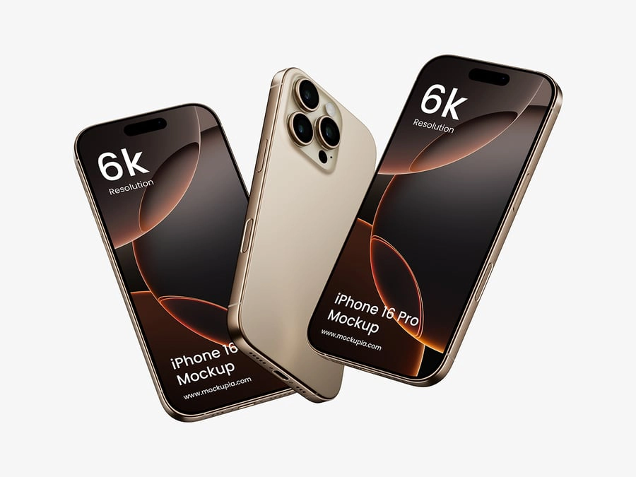 iPhone16Pro手机样机模型