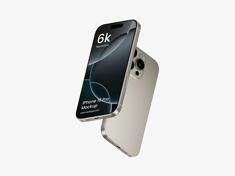 iPhone16Pro手机样机模型