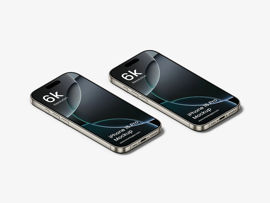 iPhone16Pro手机样机模型