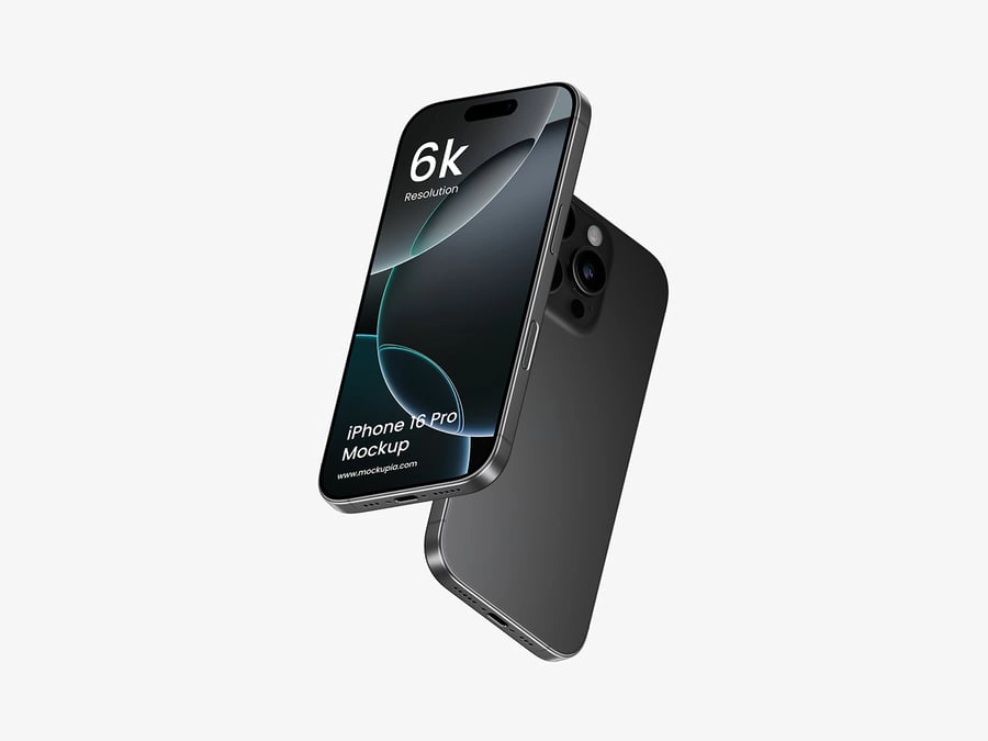 iPhone16Pro手机样机模型