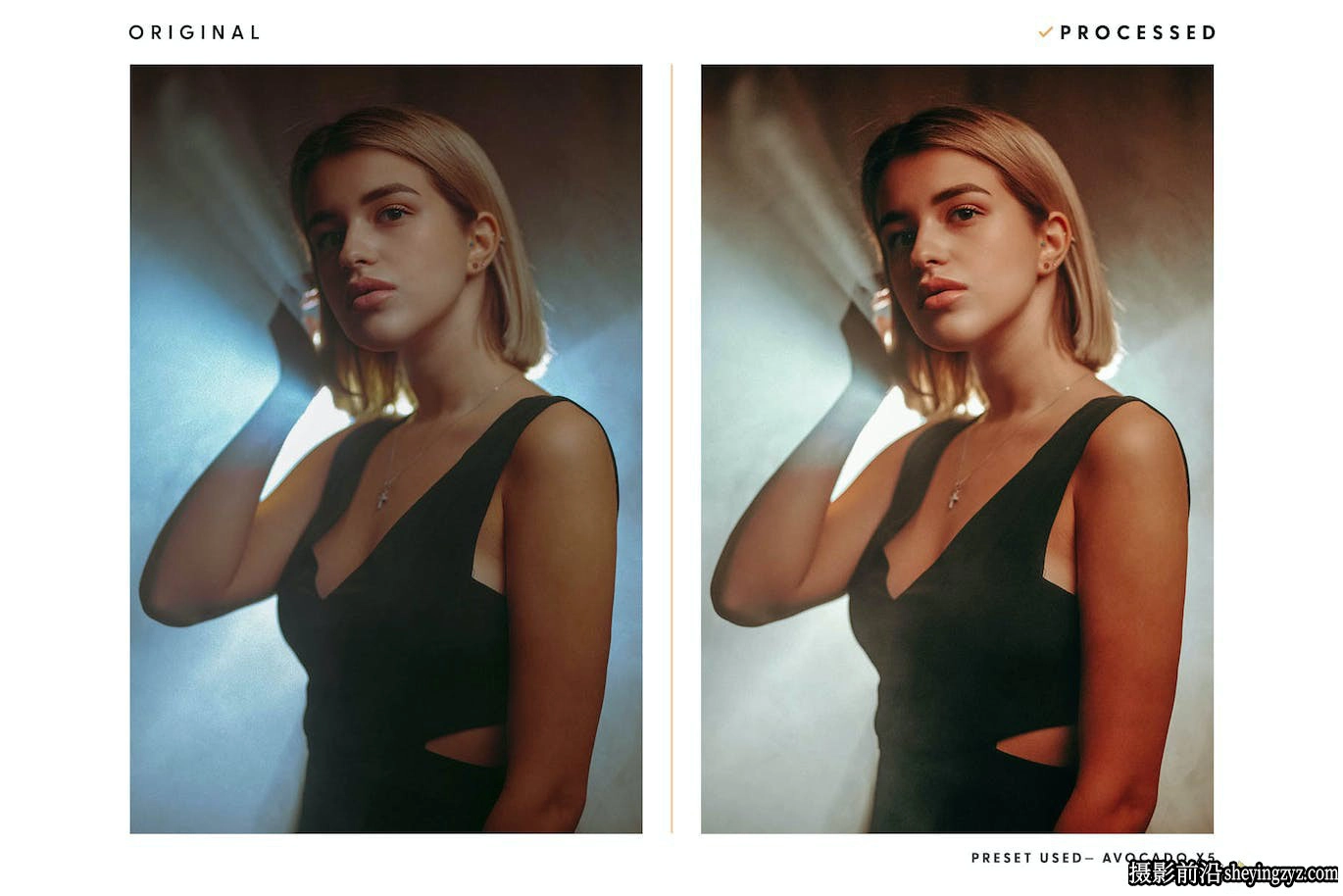 绿棕色电影胶片LR预设ACR调色预设 Avocado – Actions &amp; Presets