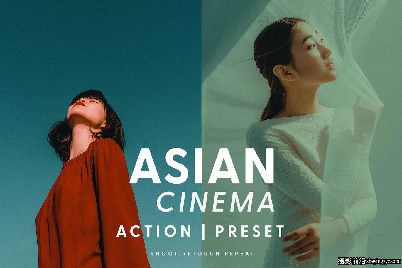 亚洲电影人像调色Lightroom预设 Asian Cinema - Actions &amp; Presets