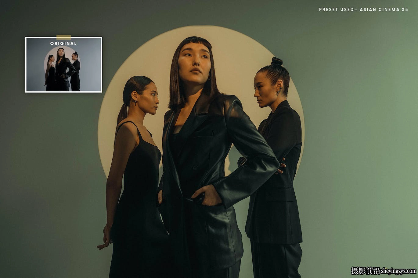 亚洲电影人像调色Lightroom预设 Asian Cinema - Actions &amp; Presets