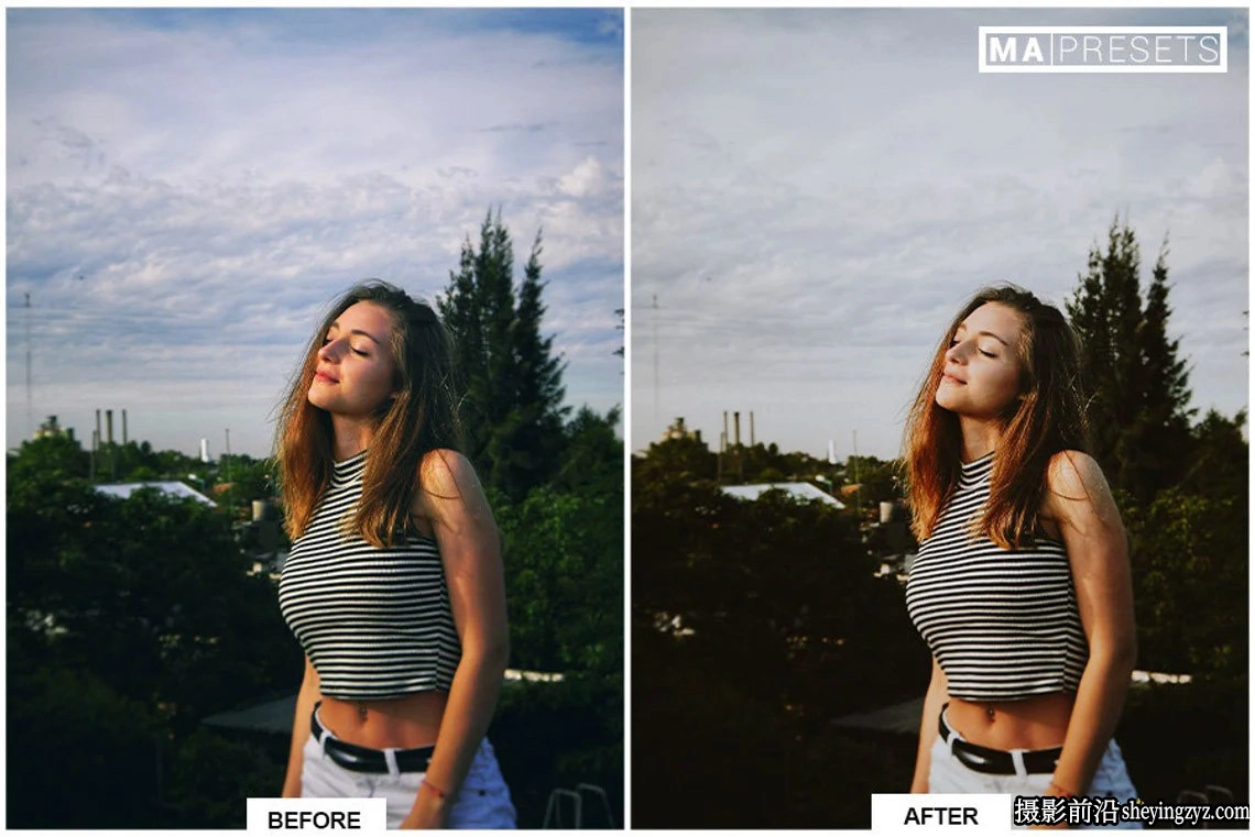 经典电影胶片人像Lightroom预设 TEZZA Lightroom Presets Premium