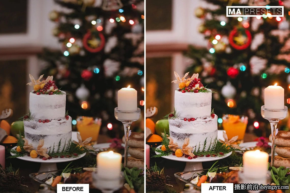 明亮通透美食Lightroom预设ACR预设 STYLED CAKE Lightroom Preset