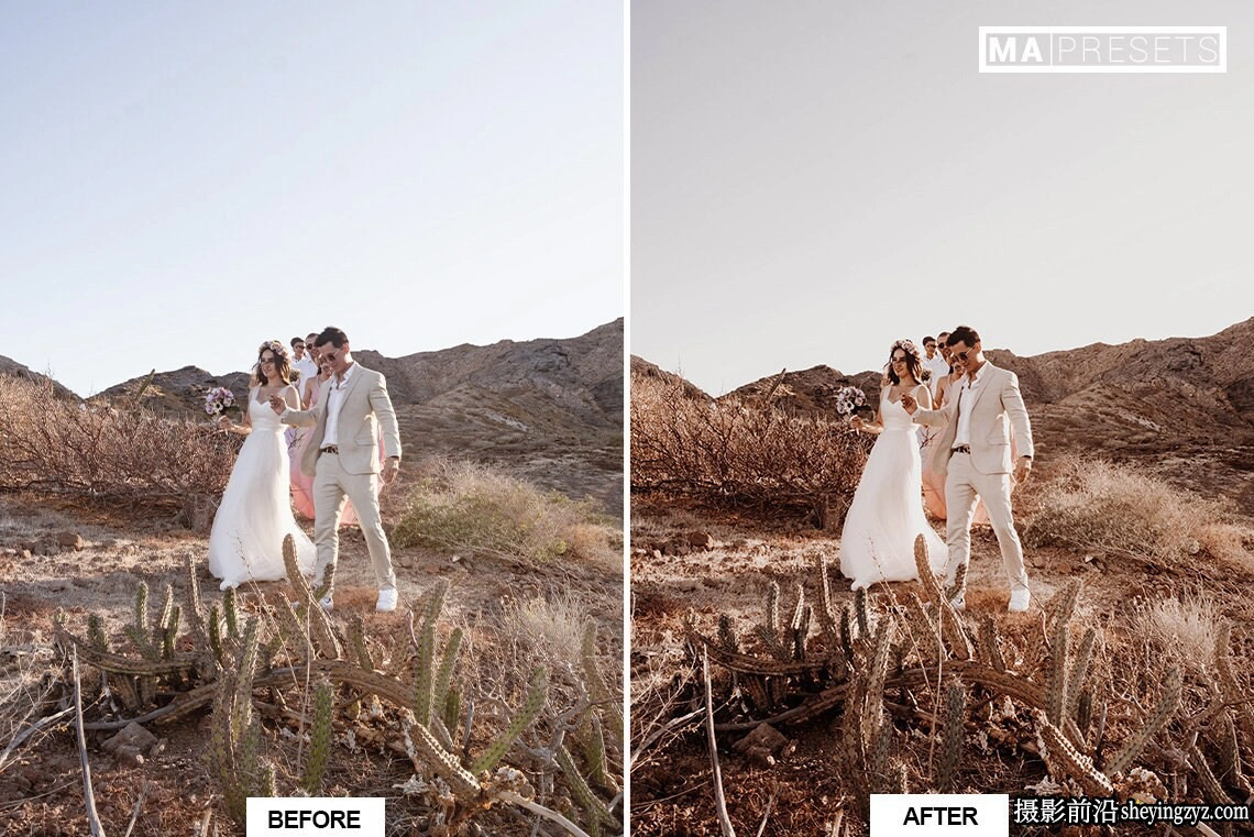 乡村电影婚礼Lightroom预设ACR预设 WEDDING Lightroom Presets